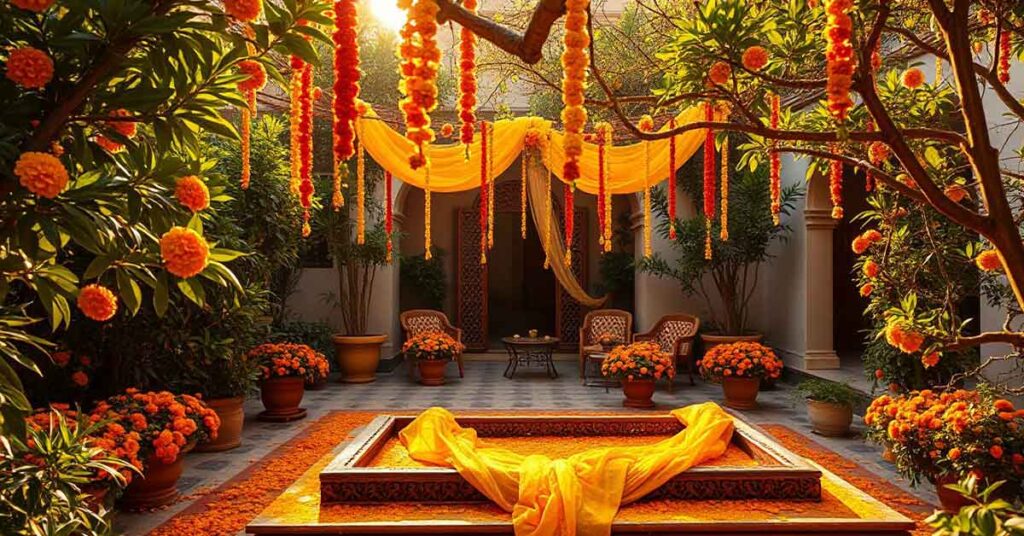 Haldi Decoration in Delhi NCR | Wedding Decor by Gaur