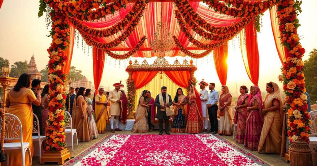 Amazing wedding planner in Delhi Vipnesh Gaur creates dream celebrations with stunning décor and planning