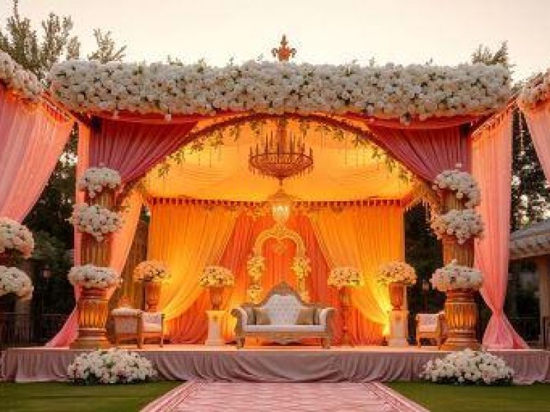 Wedding Stage Decoration in Delhi